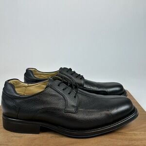 New NIB Mens Belvedere Bay Bridge Oxfords Leather Black Dress Shoes Size 15 D‎